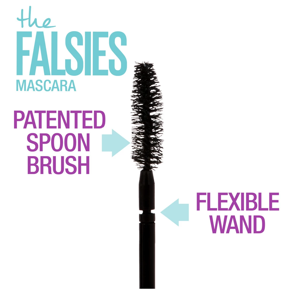 Maybelline The Falsies Washable Mascara Makeup, Very Black, 0.25 Fl Oz 2 Maybelline The Falsies Washable Mascara Makeup, Very Black, 0.25 Fl Oz - Image 2