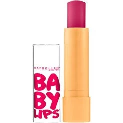 Maybelline New York Baby Lips Moisturizing Lip Balm, Cherry Me, 0.15 Oz.