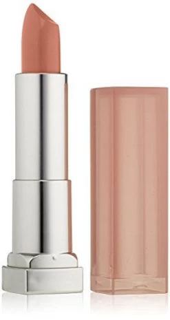 Maybelline New York Color Sensational Nude Lipstick Satin Lipstick, Blushing Beige, 0.15 Ounce (Pack Of 1)