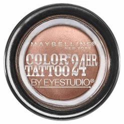 Maybelline New York Eyestudio ColorTattoo Metal 24HR Cream Gel Eyeshadow, Bad To The Bronze, 0.14 Ounce (1 Count)