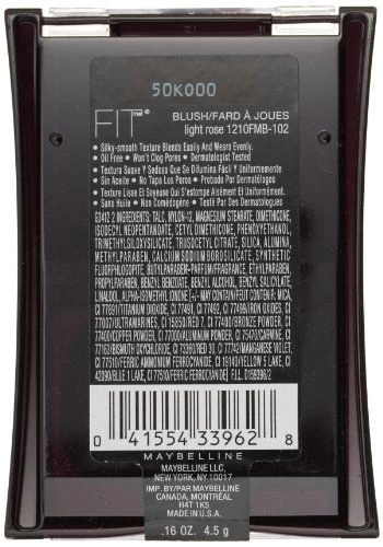 Maybelline New York Fit Me! Blush, Light Rose, 0.16 Ounce 2 Maybelline New York Fit Me! Blush, Light Rose, 0.16 Ounce - Image 2