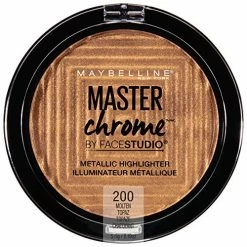 Maybelline New York Facestudio Master Chrome Metallic Highlighter Makeup, Molten Topaz, 0.19 Ounce