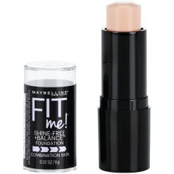 Maybelline New York Maybelline Fit Me Shine-Free + Balance Stick Foundation, Porcelain, 0.32 Oz
