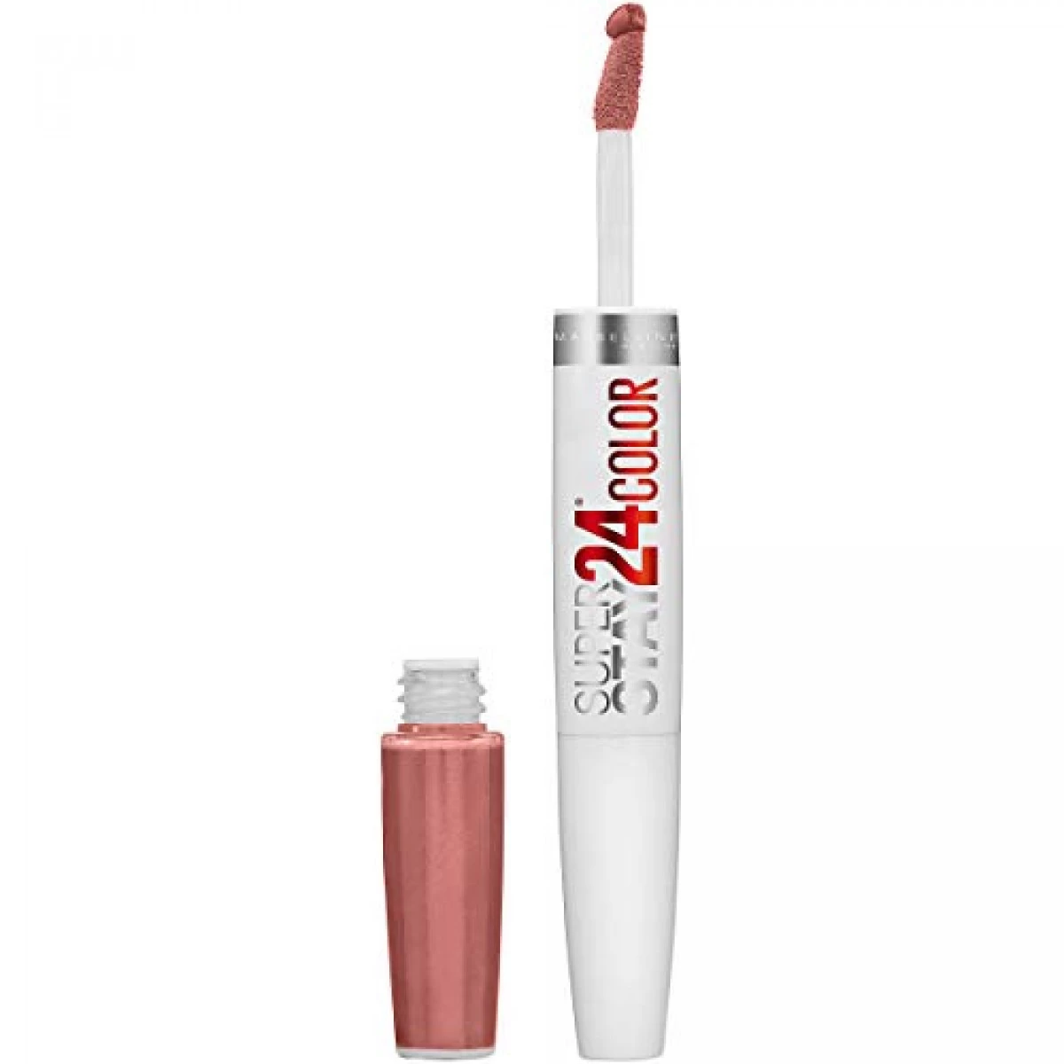 Maybelline New York Superstay 24, 2-step Lipcolor, Committed Coral 041 1 Maybelline New York Superstay 24, 2-step Lipcolor, Committed Coral 041