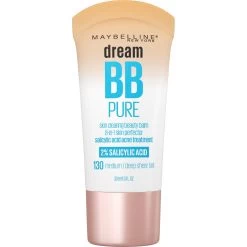 Maybelline New York Maybelline Dream Pure BB Cream 8-in-1 Skin Perfector, Medium/Deep, 1 Fl Oz