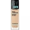Maybelline Fit Me Matte + Poreless Liquid Foundation Makeup, Natural Beige, 1 Fl Oz
