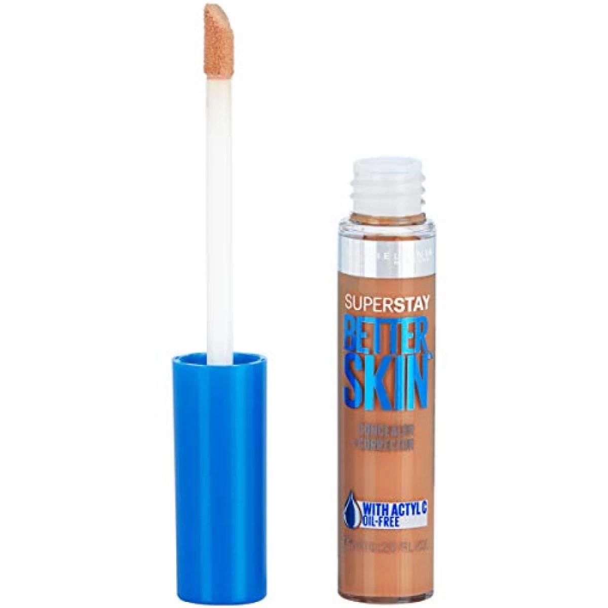 Maybelline New York Superstay Better Skin Concealer, Medium, 0.25 Fluid Ounce 1 Maybelline New York Superstay Better Skin Concealer, Medium, 0.25 Fluid Ounce