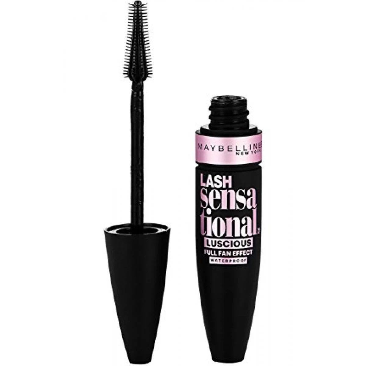 Maybelline New York Lash Sensational Luscious Waterproof Mascara, Brownish Black, 0.3 Fl. Oz. 1 Maybelline New York Lash Sensational Luscious Waterproof Mascara, Brownish Black, 0.3 Fl. Oz.
