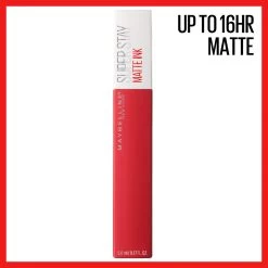 Maybelline Super Stay Matte Ink Liquid Lipstick, Lip Makeup, Pioneer, 0.17 Fl. Oz. -Maybelline Cosmetic 041554496925 2