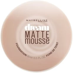 Maybelline Dream Matte Mousse Foundation, Porcelain Ivory, 0.64 Oz.