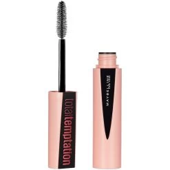 Maybelline Total Temptation Washable Mascara Makeup, Brownish Black, 0.27 Fl Oz