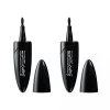 Maybelline New York Master Precise Curvy, Black, 2 Count