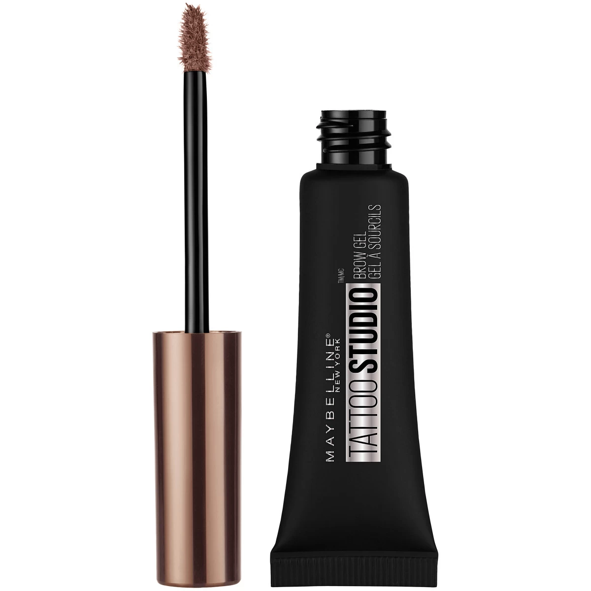 Maybelline Tattoo Studio Waterproof Eyebrow Gel Makeup, Blonde, 0.23 Fl Oz 1 Maybelline Tattoo Studio Waterproof Eyebrow Gel Makeup, Blonde, 0.23 Fl Oz