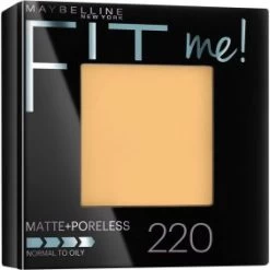 Maybelline New York Fit Me! Matte + Poreless Foundation Powder, Toffee