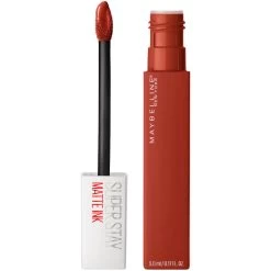 Maybelline Super Stay Matte Ink City Edition Liquid Lipstick Makeup, Ground-Breaker, 0.17 Fl. Oz.