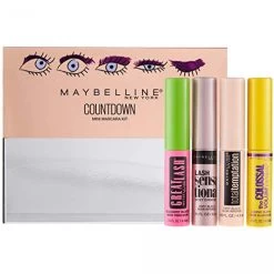 Maybelline New York Makeup Countdown Holiday Mini Mascara Kit, Black 3 Maybelline New York Makeup Countdown Holiday Mini Mascara Kit, Black -Maybelline Cosmetic 041554558203 2