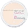 Maybelline Super Stay Full Coverage Powder Foundation Makeup, Matte Finish, Porcelain, 0.21 Oz