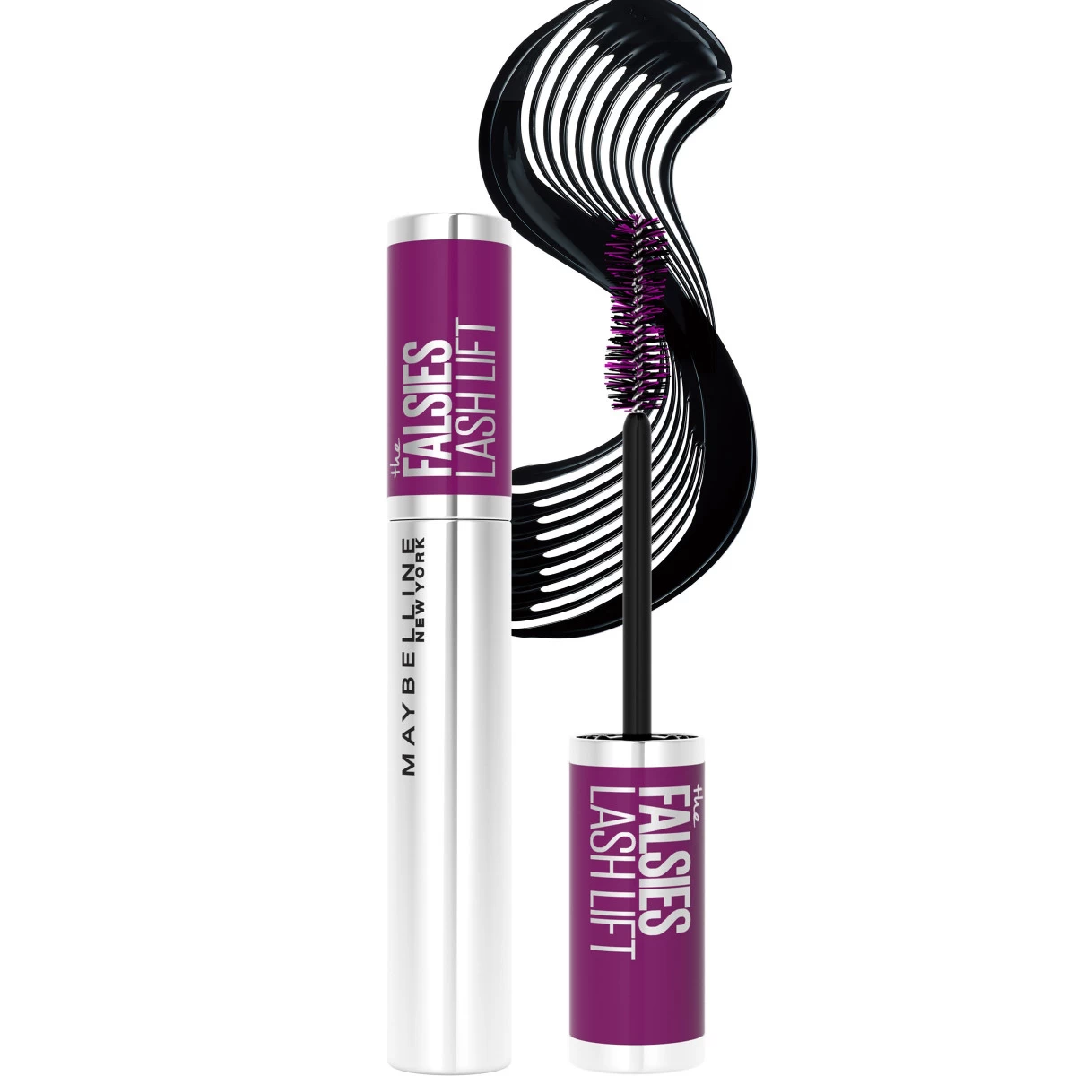 Maybelline The Falsies Lash Lift Washable Mascara Eye Makeup, Very Black, 0.32 Fl Oz 2 Maybelline The Falsies Lash Lift Washable Mascara Eye Makeup, Very Black, 0.32 Fl Oz - Image 2