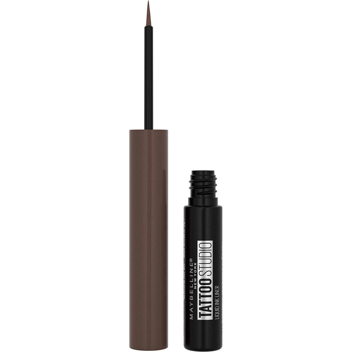 Maybelline TattooStudio Liquid Ink Eyeliner Eye Makeup, Rustic Brown, 0.08 Fl. Oz. 1 Maybelline TattooStudio Liquid Ink Eyeliner Eye Makeup, Rustic Brown, 0.08 Fl. Oz.