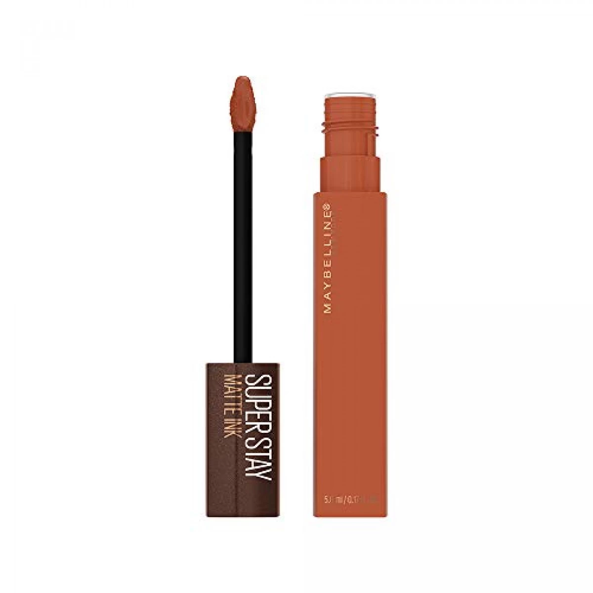 Maybelline New York SuperStay Matte Ink Liquid Lipstick, Coffee Edition, Caramel Collector, 0.17 Ounce 1 Maybelline New York SuperStay Matte Ink Liquid Lipstick, Coffee Edition, Caramel Collector, 0.17 Ounce