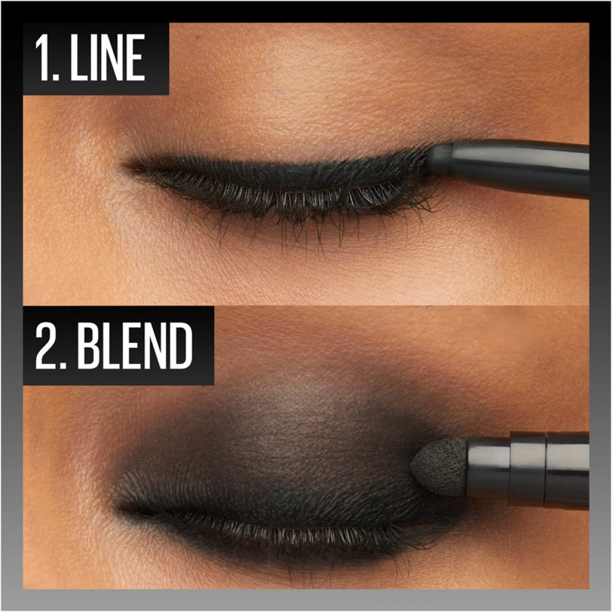 Maybelline TattooStudio Gel Pencil Eyeliner, Smokey Black, 0.01 Oz 2 Maybelline TattooStudio Gel Pencil Eyeliner, Smokey Black, 0.01 Oz - Image 2