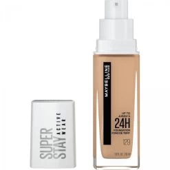 Maybelline New York Maybelline Super Stay Longwear Liquid Foundation, Up To 30HR Wear, 129 Medium Beige, 1 Fl. Oz.