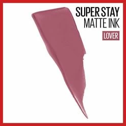 Maybelline New York Maybelline SuperStay Matte Ink Liquid Lipstick, Lover, 0.17 Fl Oz, 1 Count -Maybelline Cosmetic 0425253 maybelline superstay matte ink liquid lipstick lover 017 fl oz 1 count