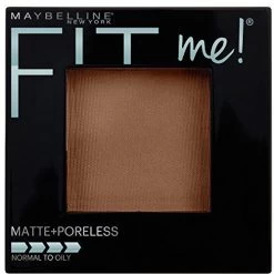 Maybelline New York Fit Me Matte + Poreless Powder Makeup, Mocha, 0.29 Ounce, 1 Count