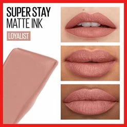 Maybelline New York Maybelline SuperStay Matte Ink Liquid Lipstick, Loyalist, 0.17 Fl Oz, 1 Count -Maybelline Cosmetic 0429224 maybelline superstay matte ink liquid lipstick loyalist 017 fl oz 1 count