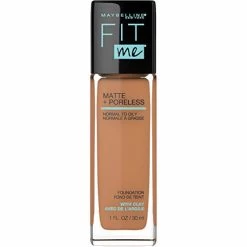 Maybelline New York Maybelline Fit Me Matte + Poreless Liquid Foundation Makeup, Classic Tan, 1 Fl. Oz. Oil-Free Foundation