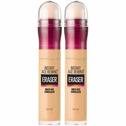 Maybelline New York Maybelline Instant Age Rewind Eraser Dark Circles Treatment Multi-Use Concealer, Sand, 0.2 Fl Oz (Pack Of 2)