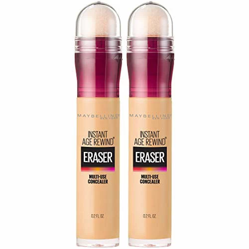 Maybelline New York Maybelline Instant Age Rewind Eraser Dark Circles Treatment Multi-Use Concealer, Sand, 0.2 Fl Oz (Pack Of 2) 1 Maybelline New York Maybelline Instant Age Rewind Eraser Dark Circles Treatment Multi-Use Concealer, Sand, 0.2 Fl Oz (Pack Of 2)