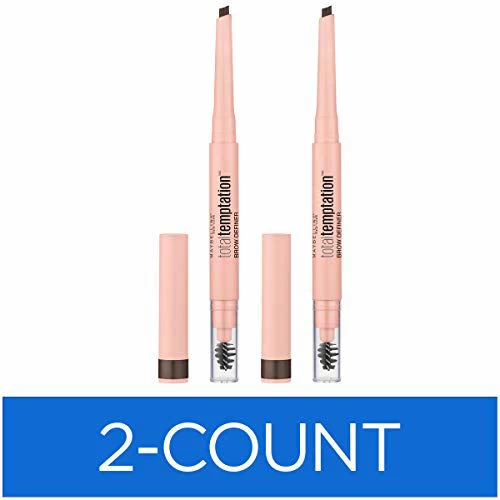Maybelline New York Maybelline Total Temptation Eyebrow Definer Pencil, Deep Brown, 2 Count 1 Maybelline New York Maybelline Total Temptation Eyebrow Definer Pencil, Deep Brown, 2 Count