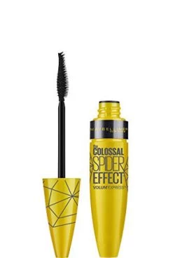 Maybelline New York Volum' Express The Colossal Spider Effect Washable Mascara, Glam Black, 0.33 Fl. Oz.