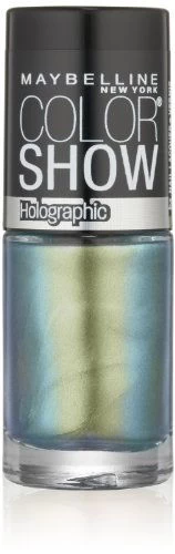 Maybelline New York Color Show Nail Lacquer, Mystic Green.23 Fluid Ounce