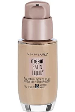 Maybelline New York Dream Satin Liquid Foundation (Dream Liquid Mousse Foundation), Nude Beige, 1 Fl. Oz.