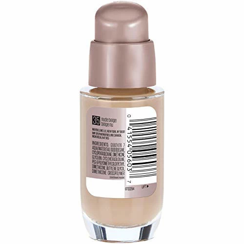 Maybelline New York Dream Satin Liquid Foundation (Dream Liquid Mousse Foundation), Nude Beige, 1 Fl. Oz. 2 Maybelline New York Dream Satin Liquid Foundation (Dream Liquid Mousse Foundation), Nude Beige, 1 Fl. Oz. - Image 2