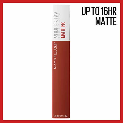 Maybelline New York Maybelline SuperStay Matte Ink City Edition Liquid Lipstick Makeup, Pigmented Matte,, Long-Lasting Wear, Smooth Matte Finish, Ground-Breaker, 0.17 Fl Oz, Pack Of 1 3 Maybelline New York Maybelline SuperStay Matte Ink City Edition Liquid Lipstick Makeup, Pigmented Matte,, Long-Lasting Wear, Smooth Matte Finish, Ground-Breaker, 0.17 Fl Oz, Pack Of 1 - Image 3