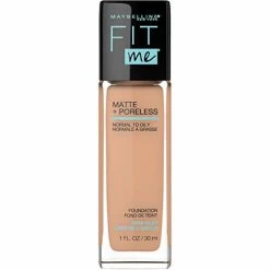 Maybelline New York Maybelline Fit Me Matte + Poreless Liquid Foundation Makeup, Sun Beige, 1 Fl; Oz; Oil-Free Foundation