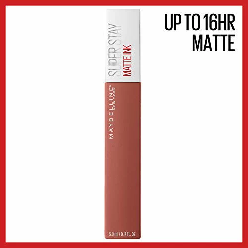 Maybelline New York Maybelline SuperStay Matte Ink Un-nude Liquid Lipstick, Amazonian, 0.17 Fl Oz, Pack Of 1 2 Maybelline New York Maybelline SuperStay Matte Ink Un-nude Liquid Lipstick, Amazonian, 0.17 Fl Oz, Pack Of 1 - Image 2