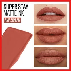 Maybelline New York Maybelline SuperStay Matte Ink Un-nude Liquid Lipstick, Amazonian, 0.17 Fl Oz, Pack Of 1 5 Maybelline New York Maybelline SuperStay Matte Ink Un-nude Liquid Lipstick, Amazonian, 0.17 Fl Oz, Pack Of 1 -Maybelline Cosmetic 0469468 maybelline superstay matte ink un nude liquid lipstick amazonian 017 fl oz pack of 1