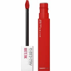 Maybelline New York Maybelline SuperStay Matte Ink Liquid Lipstick, Long-lasting Matte Finish Liquid Lip Makeup, Highly Pigmented Color, Innovator, 0.17 Fl. Oz.