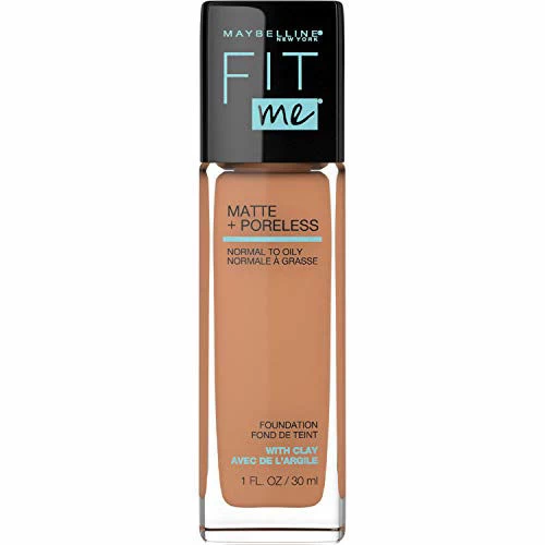 Maybelline New York Maybelline Fit Me Matte + Poreless Liquid Foundation Makeup, Toffee, 1 Fl. Oz. Oil-Free Foundation 1 Maybelline New York Maybelline Fit Me Matte + Poreless Liquid Foundation Makeup, Toffee, 1 Fl. Oz. Oil-Free Foundation