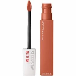 Maybelline New York Maybelline SuperStay Matte Ink Un-nude Liquid Lipstick, Fighter, 0.17 Fl Oz, Pack Of 1