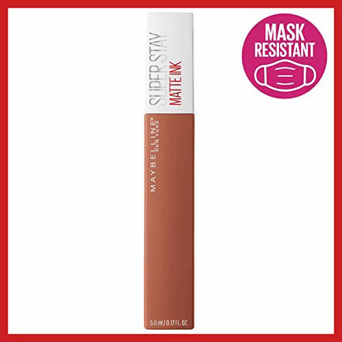 Maybelline New York Maybelline SuperStay Matte Ink Un-nude Liquid Lipstick, Fighter, 0.17 Fl Oz, Pack Of 1 3 Maybelline New York Maybelline SuperStay Matte Ink Un-nude Liquid Lipstick, Fighter, 0.17 Fl Oz, Pack Of 1 - Image 3