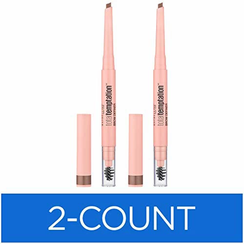 Maybelline New York Maybelline Total Temptation Eyebrow Definer Pencil, Soft Brown, 2 Count 1 Maybelline New York Maybelline Total Temptation Eyebrow Definer Pencil, Soft Brown, 2 Count
