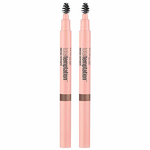 Maybelline New York Maybelline Total Temptation Eyebrow Definer Pencil, Soft Brown, 2 Count 3 Maybelline New York Maybelline Total Temptation Eyebrow Definer Pencil, Soft Brown, 2 Count - Image 3