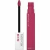 Maybelline New York Maybelline SuperStay Matte Ink Liquid Lipstick, Long-Lasting Matte Finish, Highly Pigmented Color, Pathfinder, 0.17 Fl; Oz