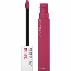 Maybelline New York Maybelline SuperStay Matte Ink Liquid Lipstick, Long-Lasting Matte Finish, Highly Pigmented Color, Pathfinder, 0.17 Fl; Oz