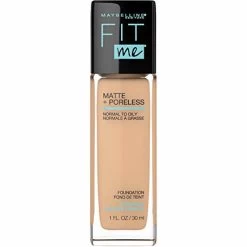 Maybelline New York Maybelline Fit Me Matte + Poreless Liquid Foundation Makeup, Warm Nude, 1 Fl; Oz; Oil-Free Foundation
